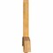 Ekena Millwork Bellingham Rough Sawn Timber Gable Bracket, Western Red Cedar, 108"W x 36"H x 4"D x 6"F, 8/12 Pitch GBW108X36X0406BEL00RWR - alternate 4